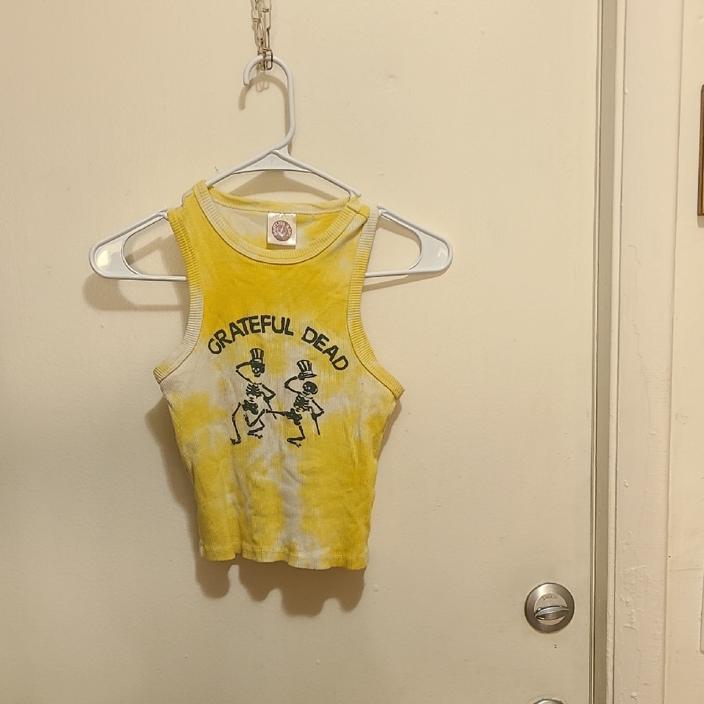 Grateful Dead Kids Yellow Tank Top